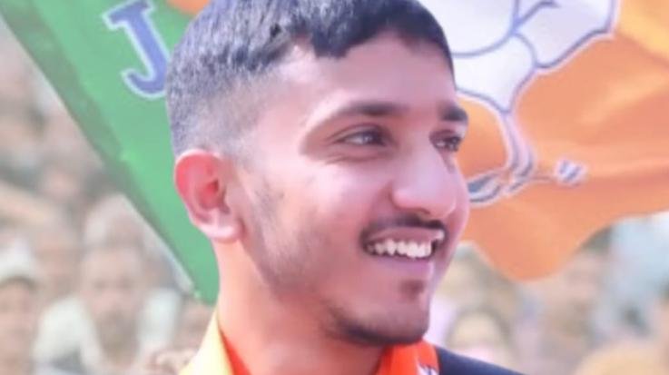 Una: Suraj Sharma becomes coordinator of District BJP Social Media Bing
