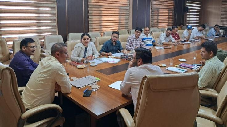  Nahan: Discussion on cutting electricity and water connections of unauthorized construction in SADA meeting.