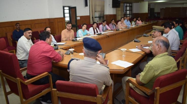 Solan: Review meeting held regarding the organization of Eat Right Millet Fair.