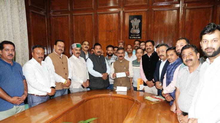 Deputy Chief Minister contributed Rs 16.73 lakh to the Chief Minister's Relief Fund