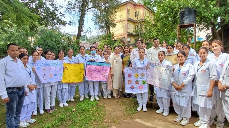 Dharamshala: World Alzheimer's Day celebrated in the auditorium of the Chief Medical Officer