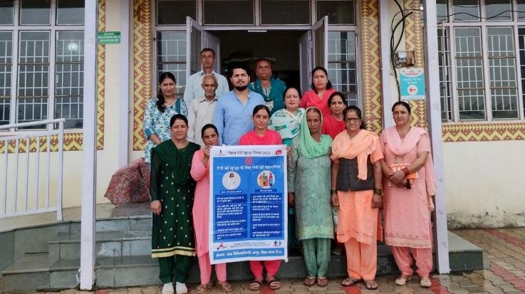 Kunihar: Ayushman Bhava Health Fair organized at Primary Health Center Pattabarawari 111