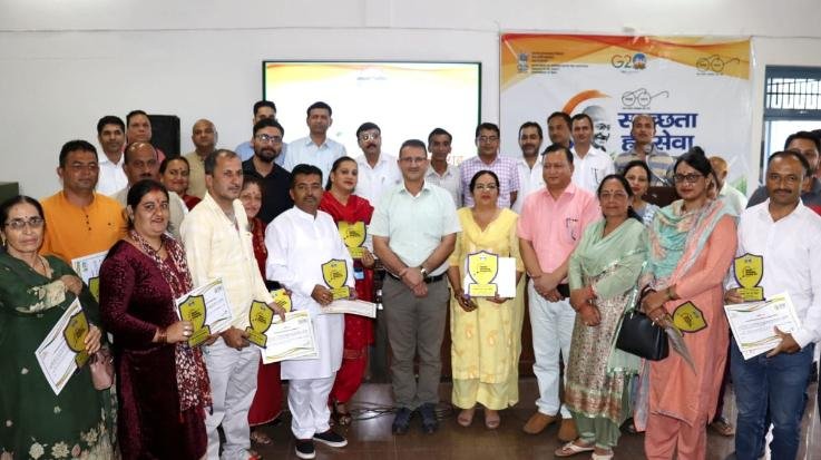 Nahan: Clean India will be created only if every house, every village is clean: Sumit Khimta