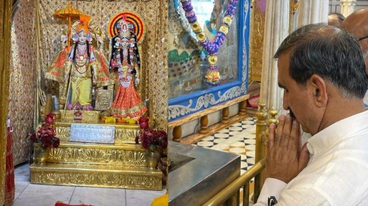 Chief Minister offered prayers at Durgiana Temple in Amritsar