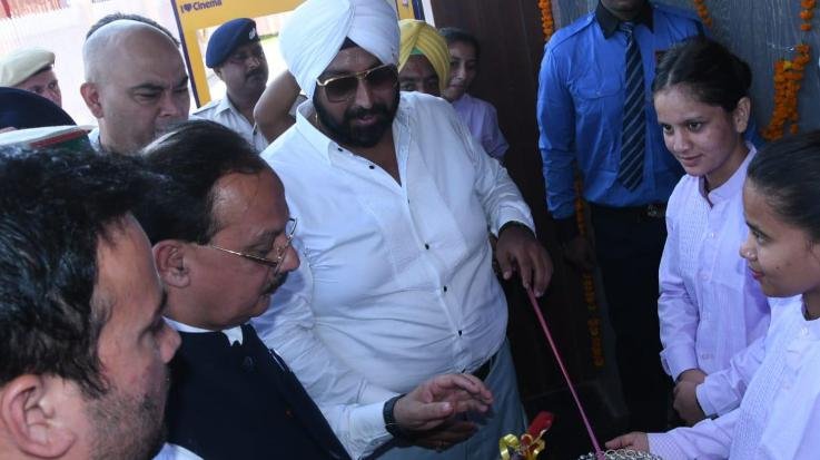 Nahan: Guru's city Paonta Sahib is developing rapidly: Harsh Vardhan