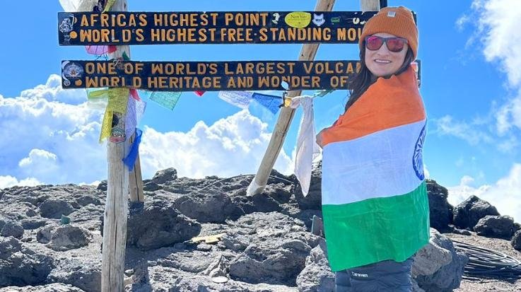 State's daughter Baljeet again brought pride to the country, Fateh's highest peak in Africa