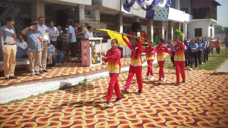 District level Under 19 sports competition for girls started in Rait.