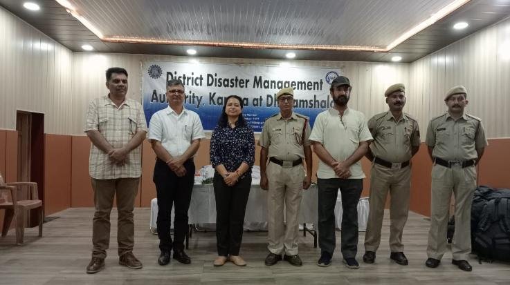 Three day disaster management training camp concluded in Dehra
