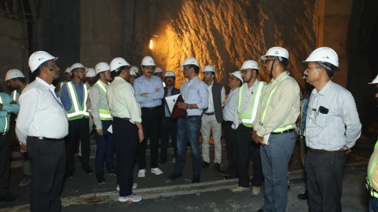 Rishikesh: Secretary, Ministry of Power, Pankaj Aggarwal visited Tehri Hydro Complex of THDCIL.