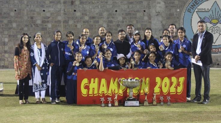 Modern School Delhi won IPSC Under-17 Girls Cricket Tournament