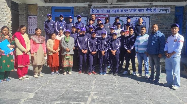 Bharmour: Seven day NSS camp concluded in Poolan School