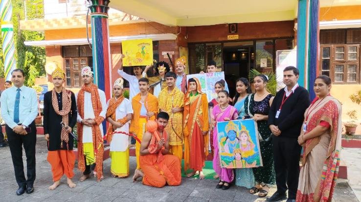 Festival of victory of truth over untruth celebrated in Lotus School