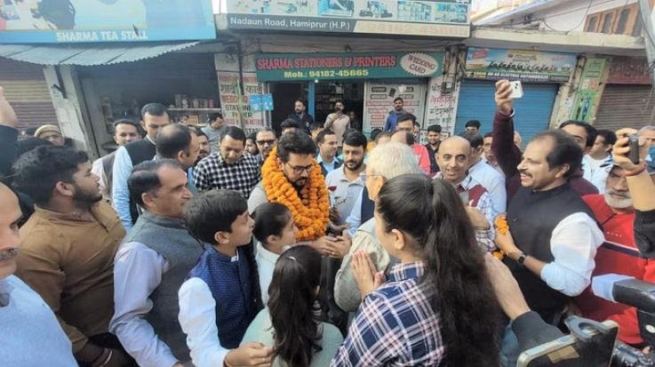 The more false Congress is, the more false are its guarantees: Anurag Thakur