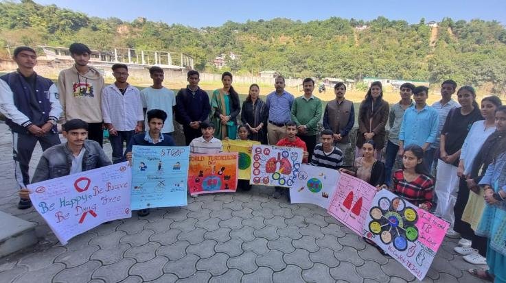 Poster making competition on tuberculosis organized in Jaisinghpur