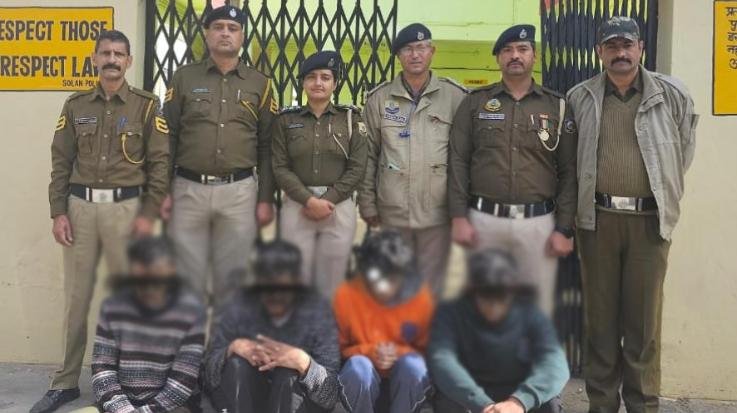 Solan: Police arrested the main chitta supplier from Mohali.