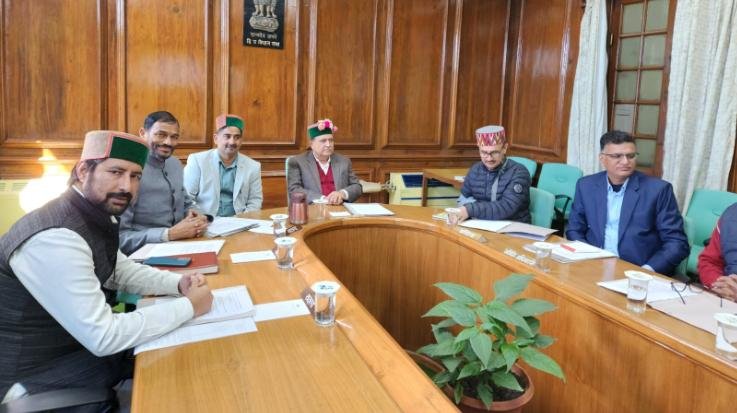 Kuldeep Singh Pathania presided over the meetings of the Vis committees.
