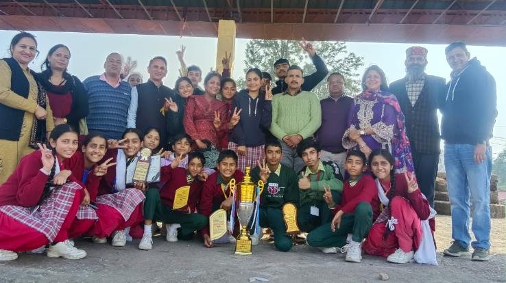 Jaisinghpur: R.V.M.P. was present in the district level children's science fair. childlike over all champion