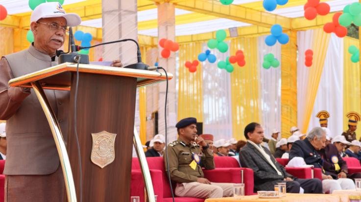 Dharamshala: Governor inaugurates police sports and duty competition