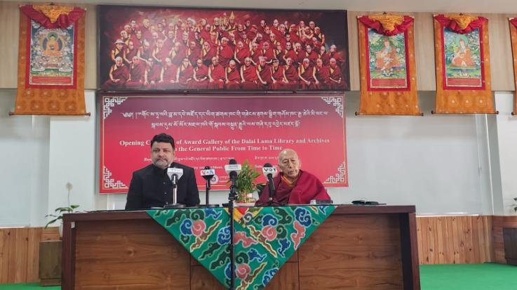 Dharamshala: Religious leader Dalai Lama is the pride of Dharamshala, his company is a matter of pride for Himachal: Sudhir Sharma