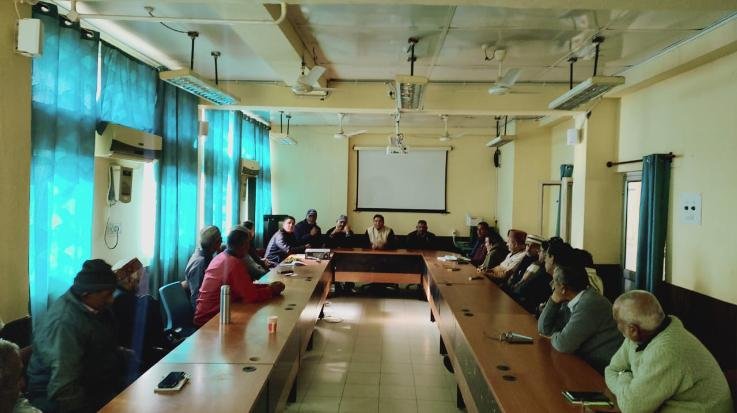 Jwalamukhi: Training given to 20 farmers under Mehak scheme