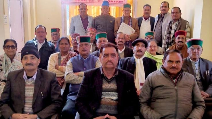 Quarterly meeting of Police Pensioner Welfare Association held in Kunihar