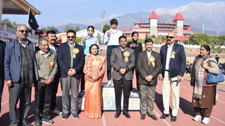 Dharamshala: Rahul of Mandi College tops in 5000 meter race