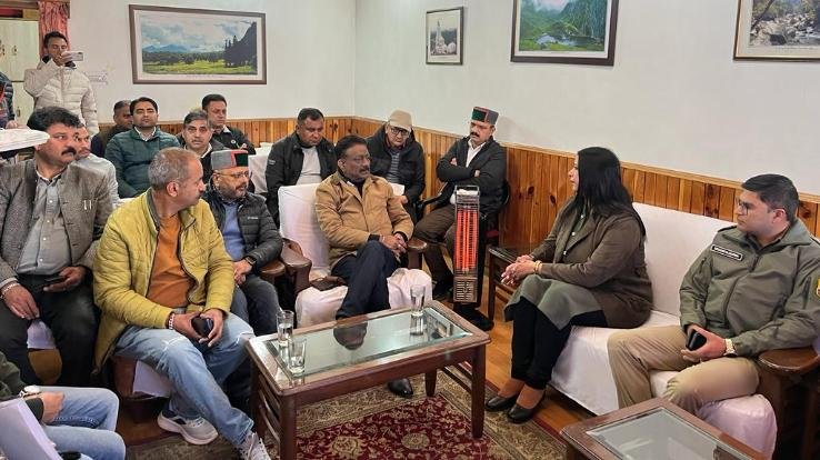 Shimla: Chief Minister will distribute checks to the disaster affected people in Theog tomorrow.