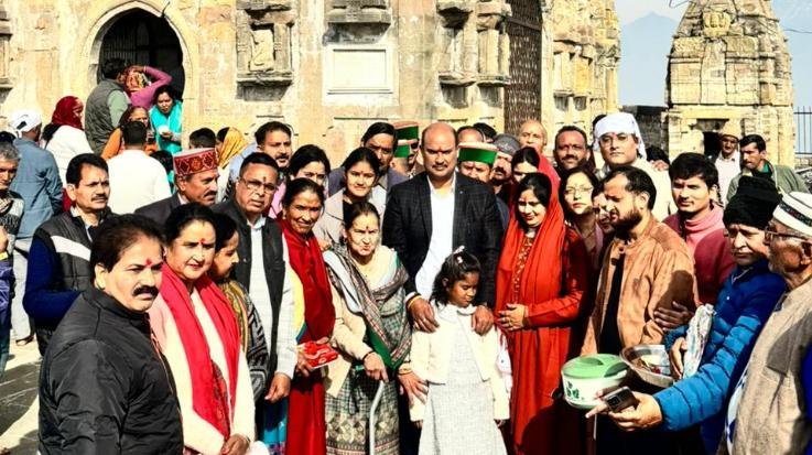 Jaisinghpur: Mata Ashapuri temple will be renovated with 50 lakhs: Yadvinder Goma