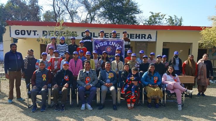 Seven day NSS camp concludes with colorful program in Dehra College