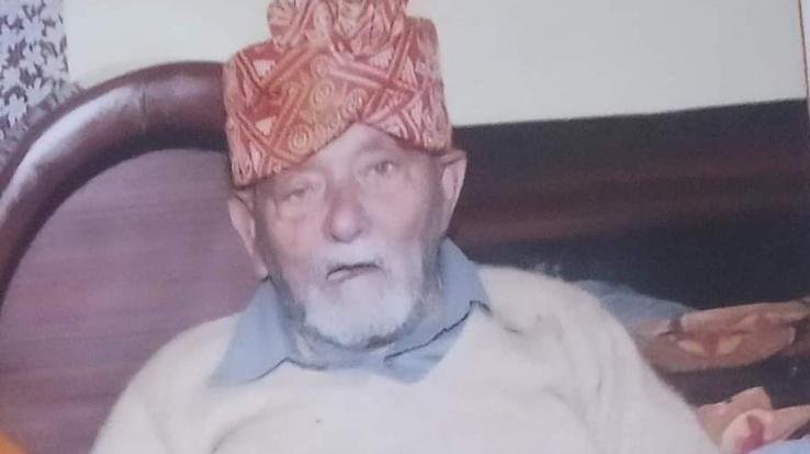  Dadasiba: Condolences on the demise of former block president and senior Congress leader Punu Ram.