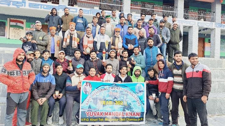  Bharmour: Sanchui won Amit Memorial Cricket Competition