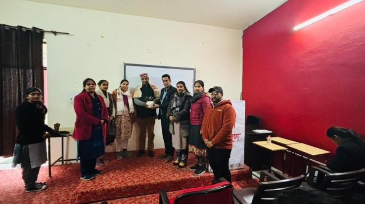 Indora: Merits of National Education Policy explained to trainees at Minerva College