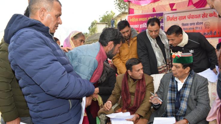  Solan: Government's aim is to provide benefits of schemes to every person: Dr. Shandil