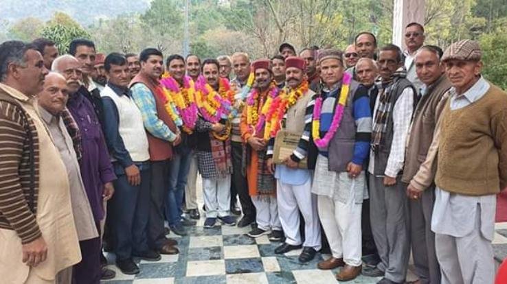 जे पी नडडा के दौरे को लेकर भाजपा अर्की मण्डल में चल रहा बैठकों का दौर