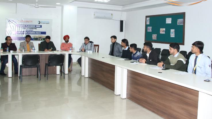  Solan: IEC University conducted campus interview 123