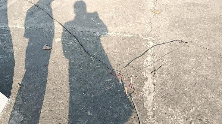  Jwalamukhi: Electricity department imposed fine of Rs 2 lakh on NHI contractor