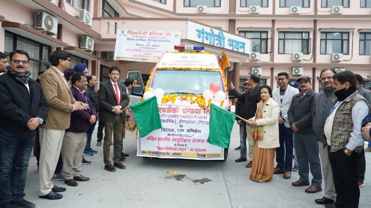 Rishikesh: THDC starts ambulance service for rural areas of Uttarakhand