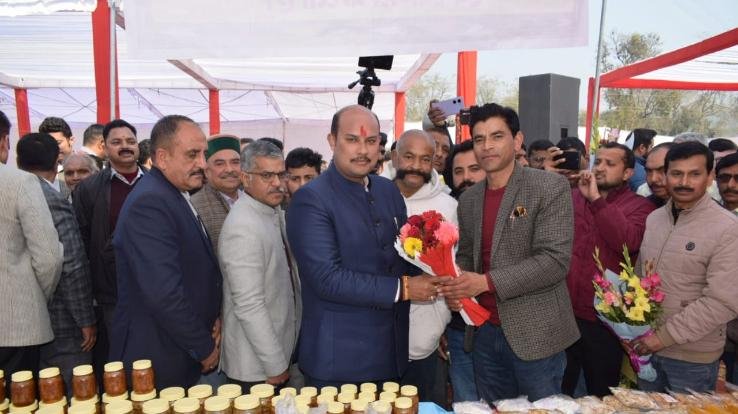  Government's court decorated in Haled of Jaisinghpur assembly constituency