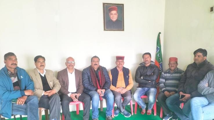 Hamirpur: Sujanpur MLAs are continuously losing popularity: BJP