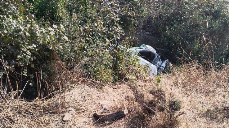 Sirmaur: One person died in an accident on Andheri-Ranfua road in Sangrah