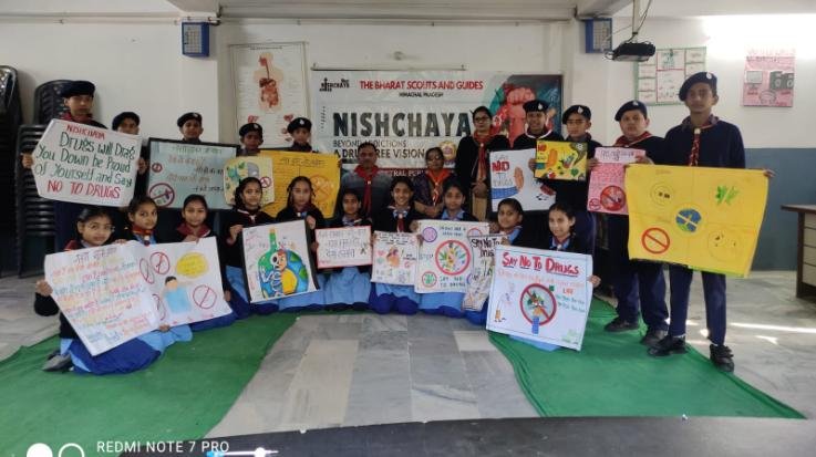  Kunihar: Students of BL School participated in 5 activities of Nischay Project