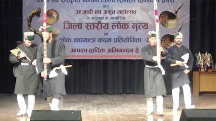  Shimla: District level folk dance competition will be organized at Gaiety Theater on 13th and 14th February.