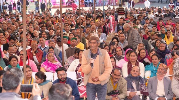 Jwalamukhi: Chief Minister, Revenue Lok Adalat has ended the problems of four decades.