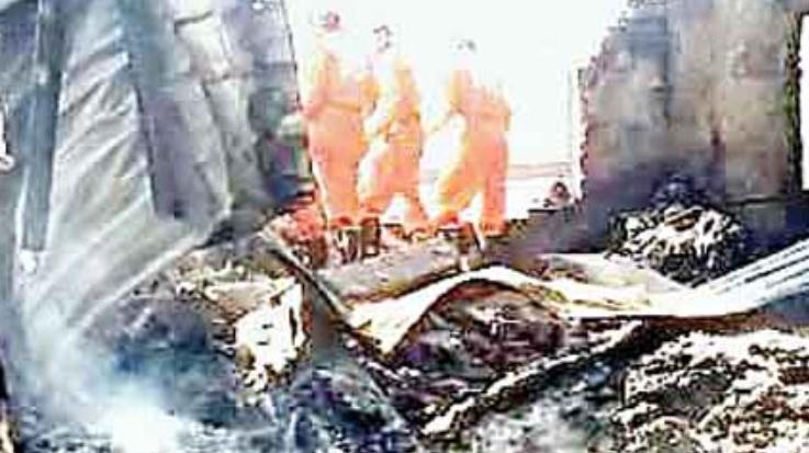 Baddi factory fire: Two skeletons found from second floor of factory on 10th day 123