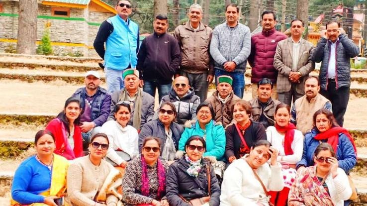 एक्सपोजर विजिटर्स टीम ने किया कुल्लू- मनाली का दौरा