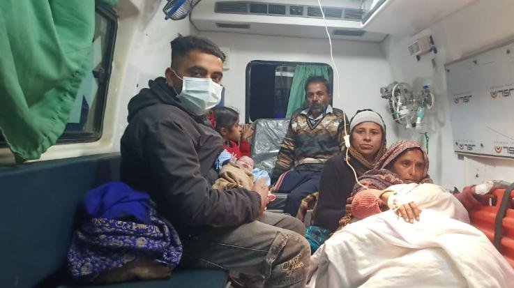  Dadasiba: 108 again proved to be a boon, woman gave birth to a healthy girl