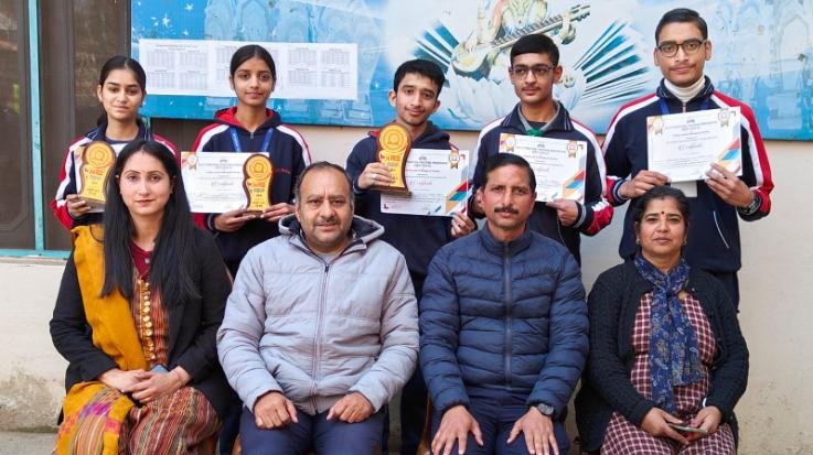 Ghumarwin: Promising students of Minerva will represent Himachal at the national level 236