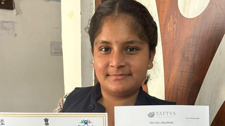 Jwalamukhi: Spa therapist training is being given free of cost at Maa Jwala Skill Centre.