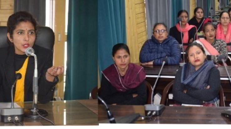  Chamba: District Council President met with Asha workers and learned about their problems.