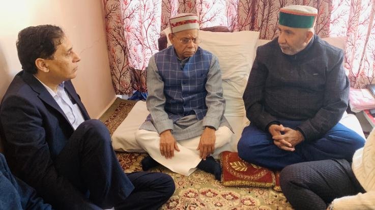 Una: Governor and Chief Secretary expressed deep condolences to Mukesh Agnihotri